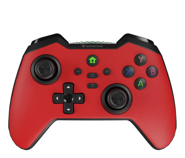 Genesis Mangan 400 Bezprzewodowy czerwony PC/Switch/Mobile - 1204590 - zdjęcie